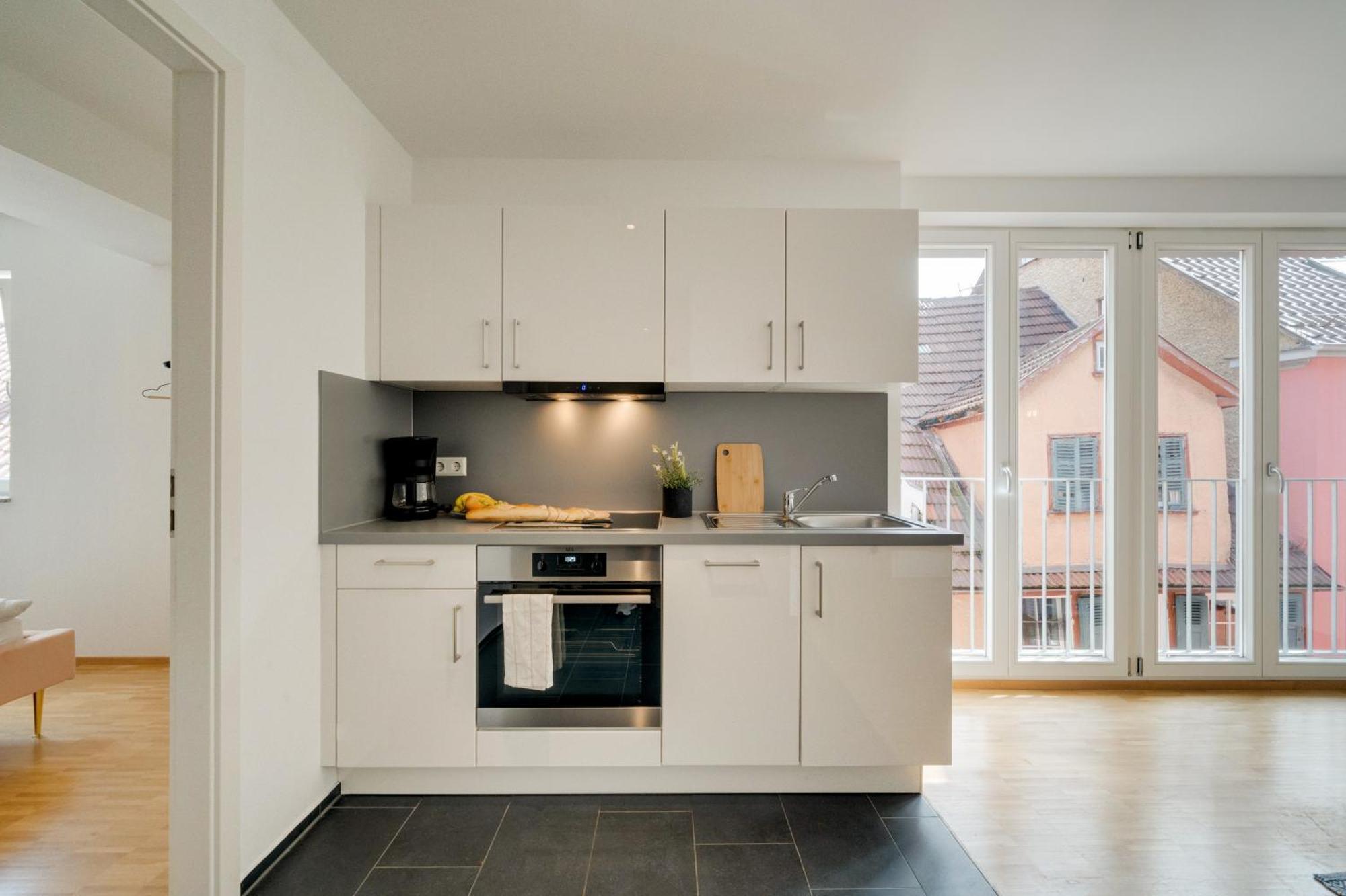 Altstadt Apartment 2 Zimmer Am Weibermarkt Reutlingen Dış mekan fotoğraf